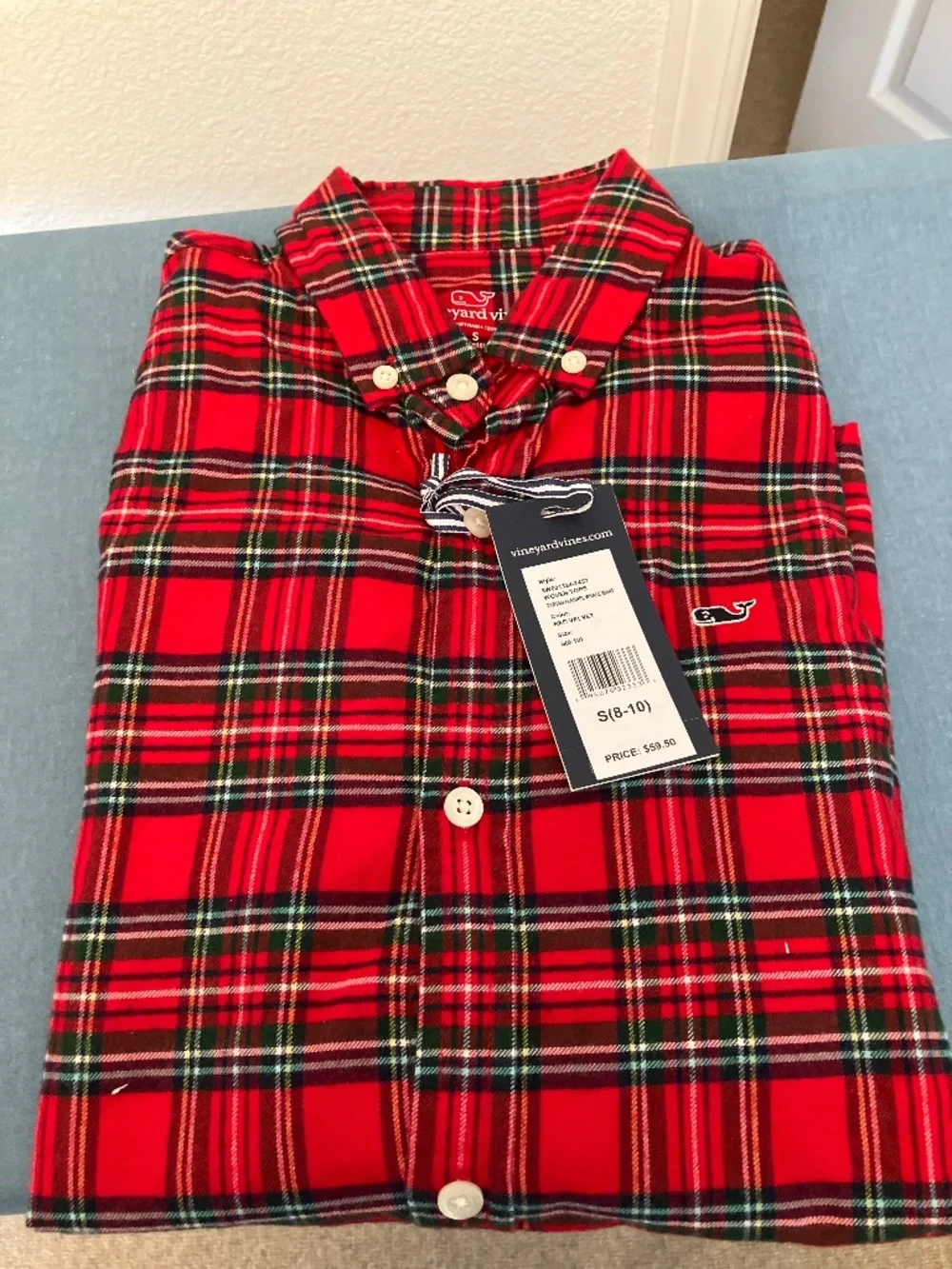 Boys flannel shirt